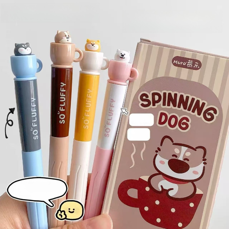 Kawaii Stationery Rotating Tea - مراجعة Gel Refill Pack وسعره