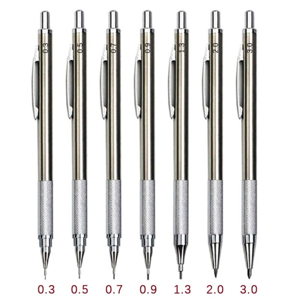 0.3/0.5/0.7/0.9/1.3/2.0/3.0MM  - مراجعة Mechanical Pencil 0.3 وسعره