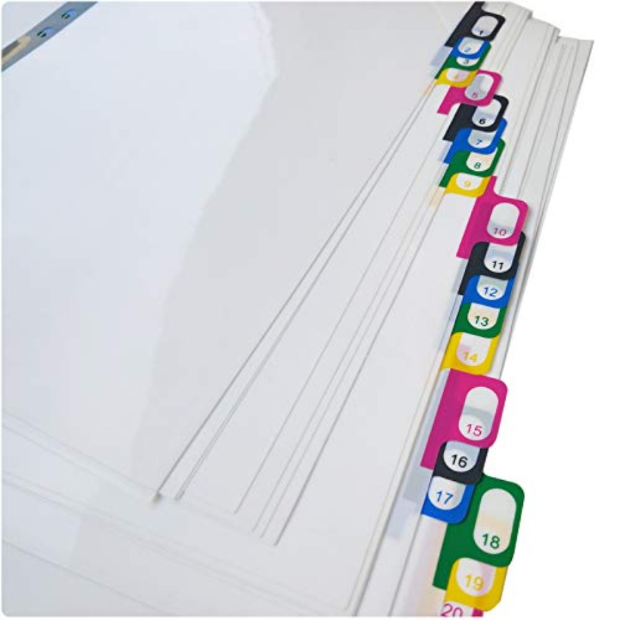 A4 Plastic Binder Index Tab Di - مراجعة Tab Divider A4 وسعره