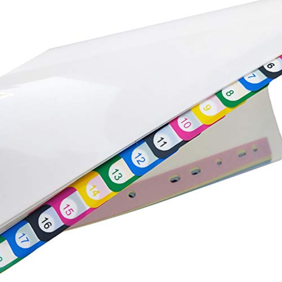A4 Plastic Binder Index Tab Di - مراجعة Tab Divider A4 وسعره