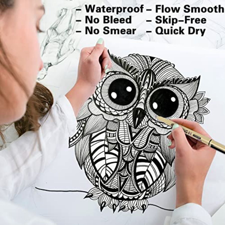 Muchcute Micro liner Drawing A - مراجعة Archive Box Set وسعره