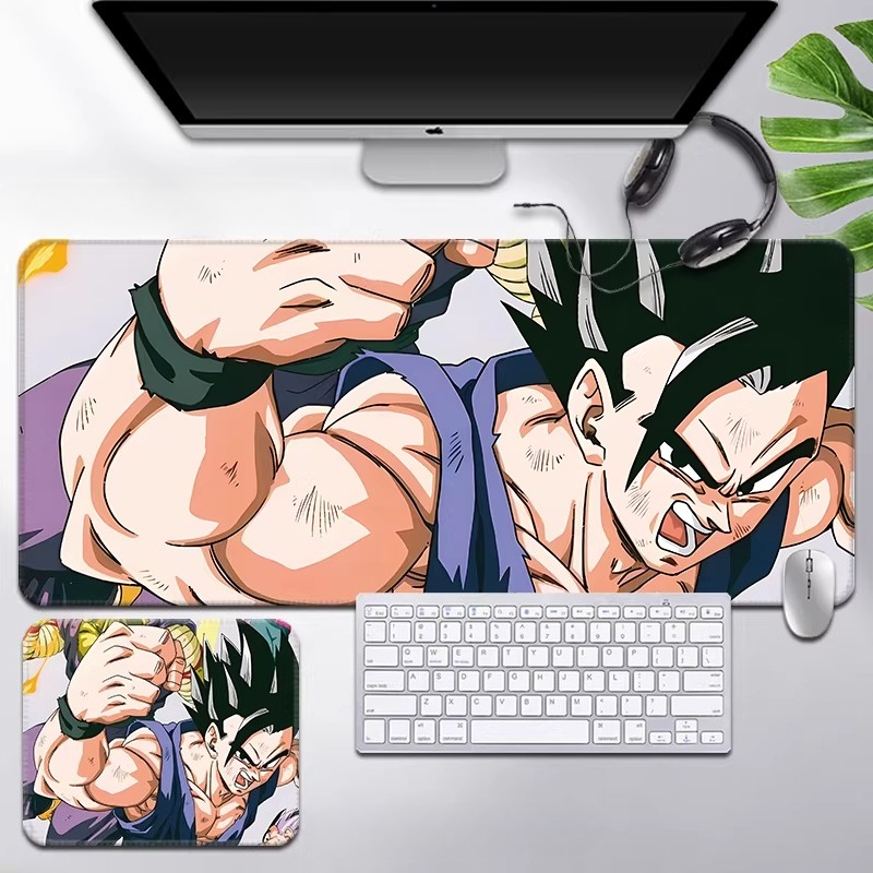 Cartoon HD Print Dragon Ball L - مراجعة Leather Desk Pad وسعره