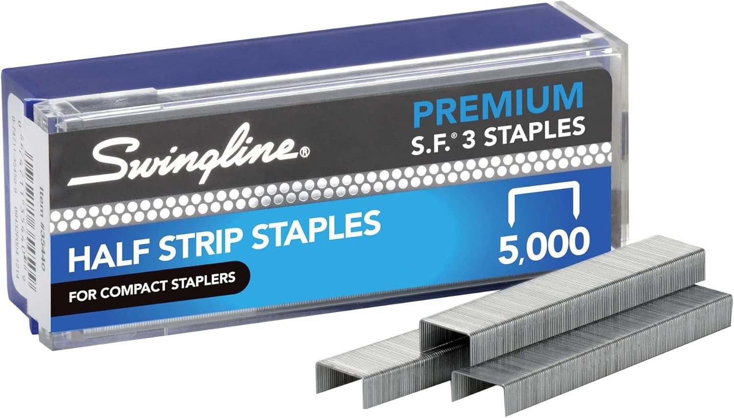 Swingline Staples, S.F. 3, Pre - مراجعة Stapler Half Strip وسعره