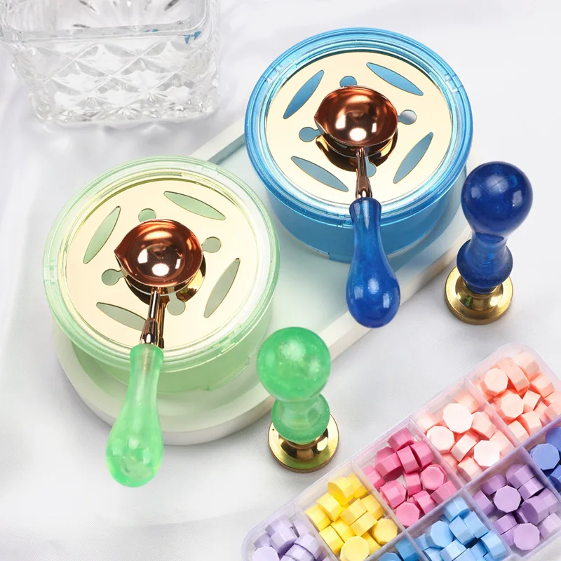 2pcs/set Wax Seal Stamp Set Cl - مراجعة Wax Seal Stamp Set وسعره