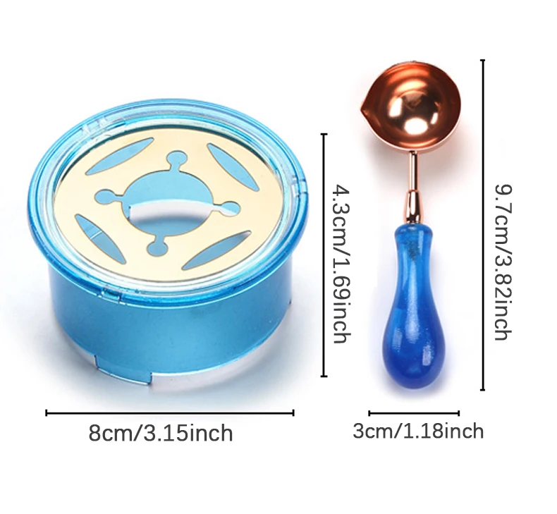 2pcs/set Wax Seal Stamp Set Cl - مراجعة Wax Seal Stamp Set وسعره