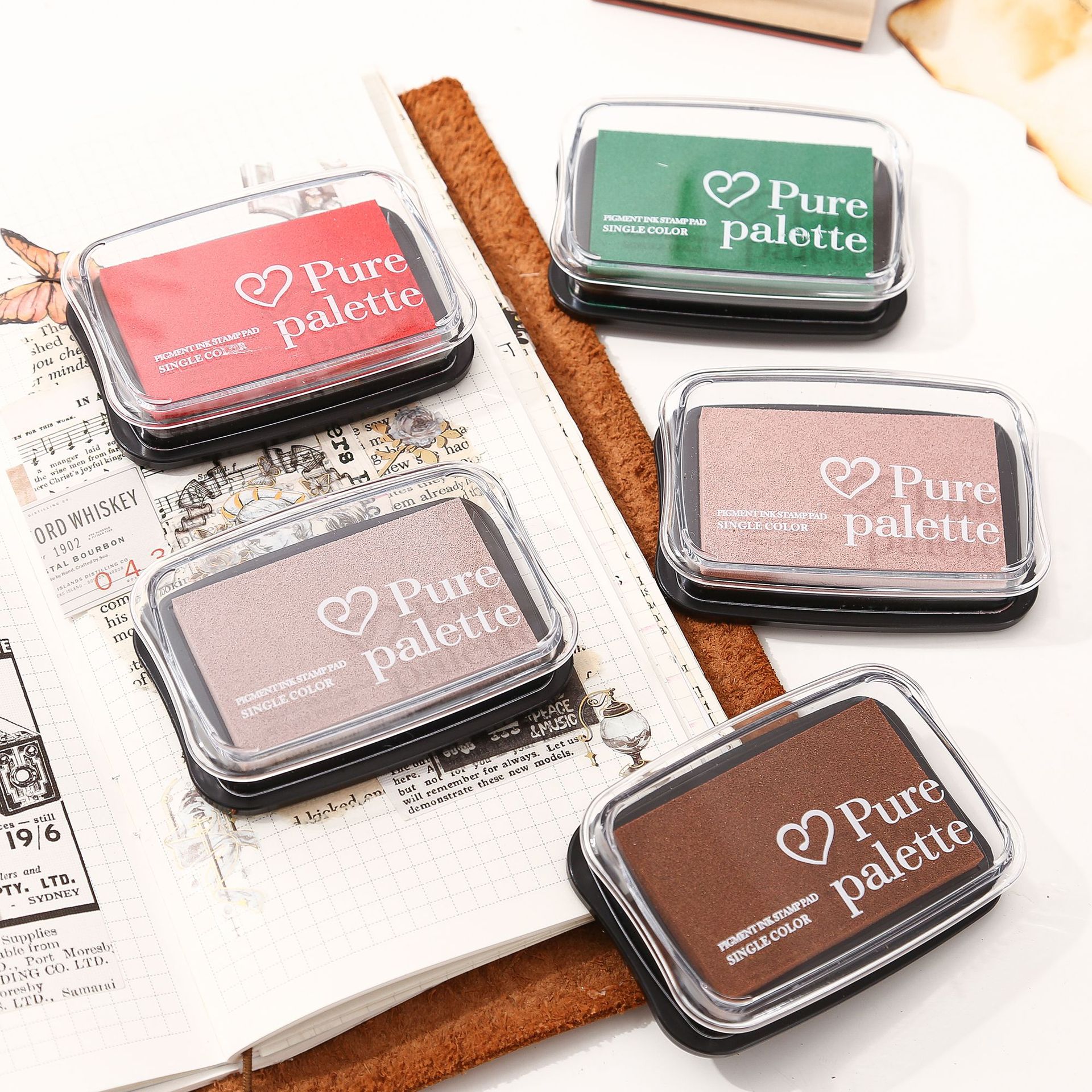 20 Colors Large Size Vintage I - مراجعة Rubber Date Stamp وسعره