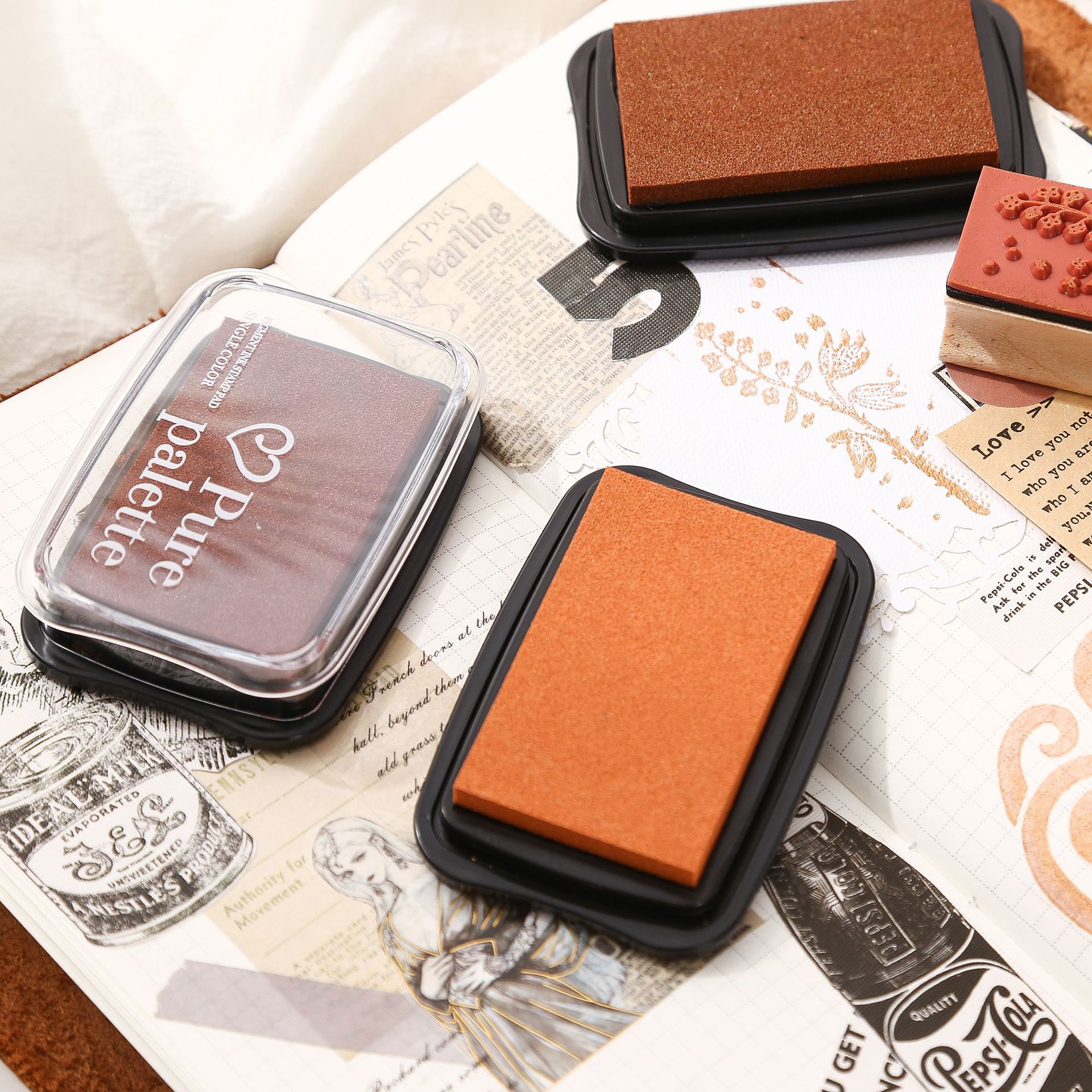 20 Colors Large Size Vintage I - مراجعة Rubber Date Stamp وسعره