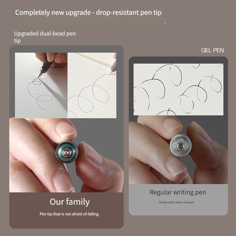 3-Pack of Gel Pens with Random - مراجعة Gel Refill Pack وسعره