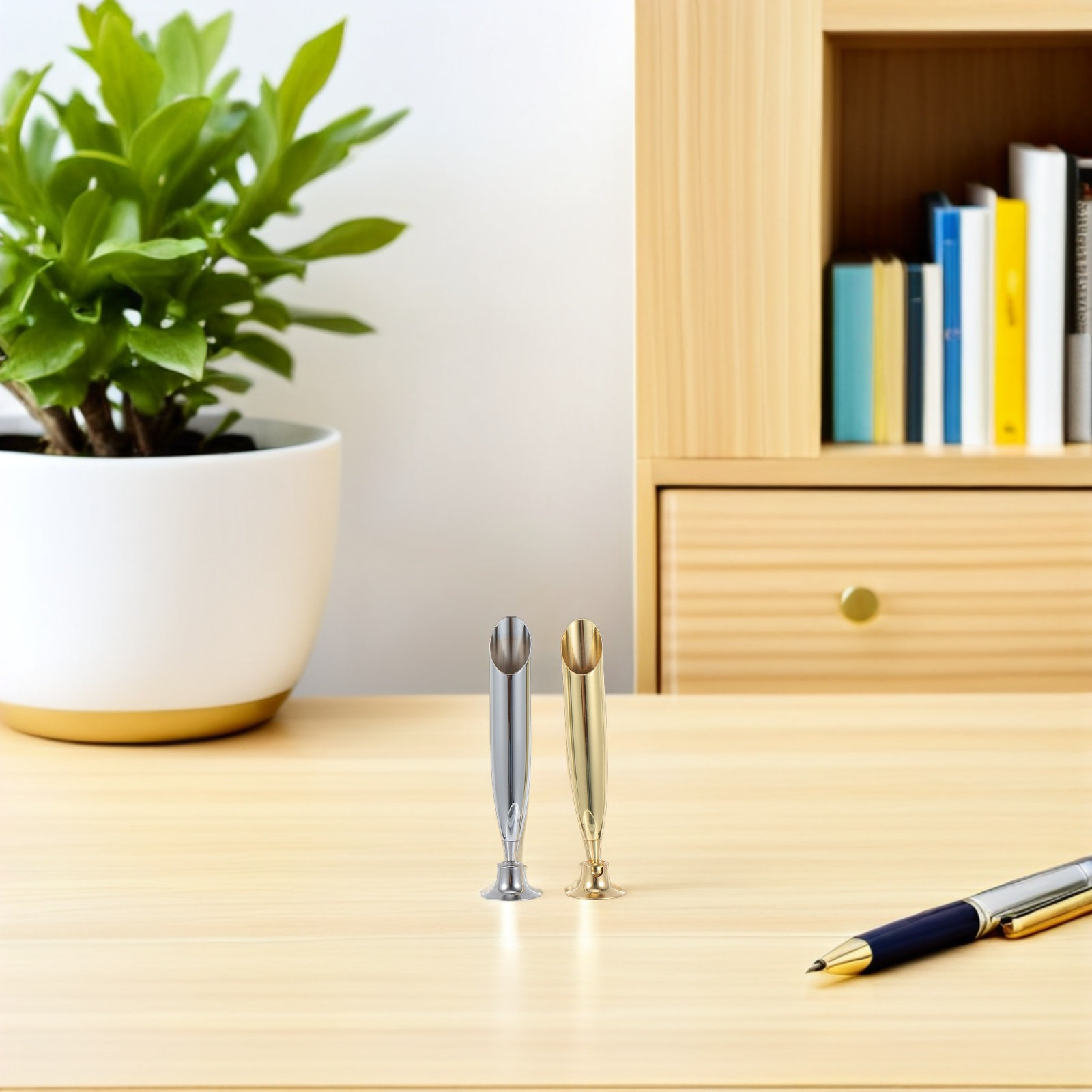 3Pcs Sleek Metal Pen Stand Hol - مراجعة Pen Rest Single وسعره
