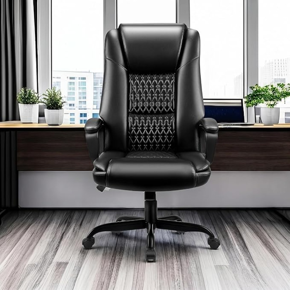 Leather Office Desk Chair,Ergo - مراجعة Leather Desk Pad وسعره