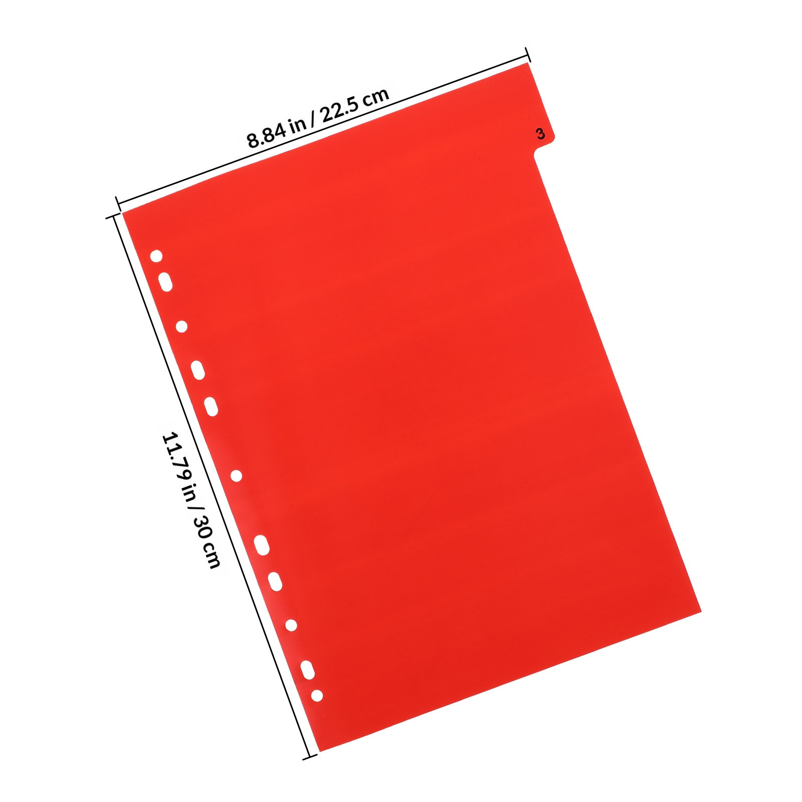 20 Pages Colorful Plastic Tab  - مراجعة Tab Divider A4 وسعره