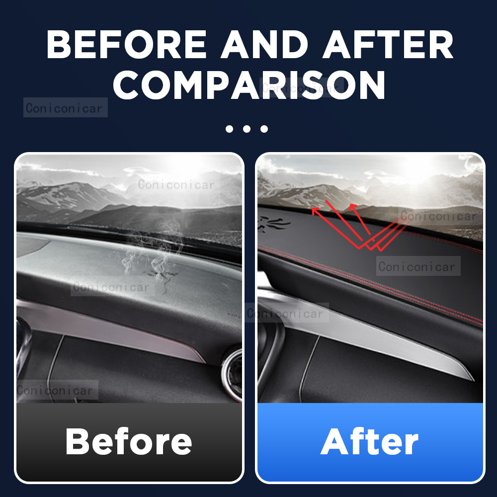 Car Dashboard Sun Shade Cover  - مراجعة Leather Desk Pad وسعره