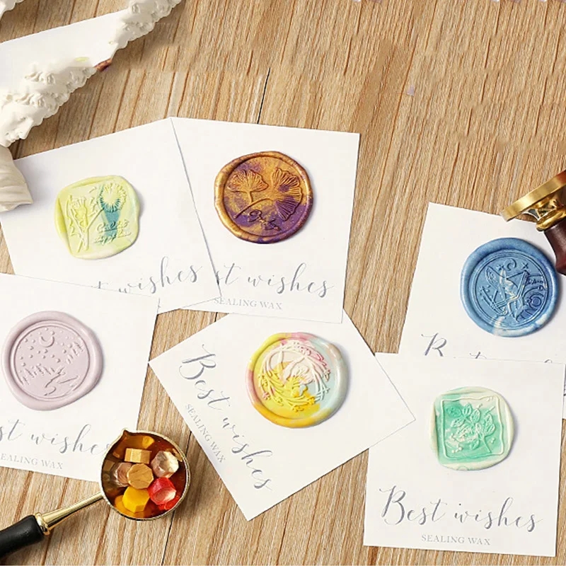 100 pcs Vintage Wax Seal for S - مراجعة Wax Seal Stamp Set وسعره