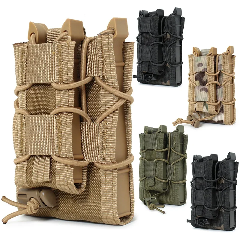 5.56 9mm Molle Magazine Pouch  - مراجعة Magazine Holder Rack وسعره