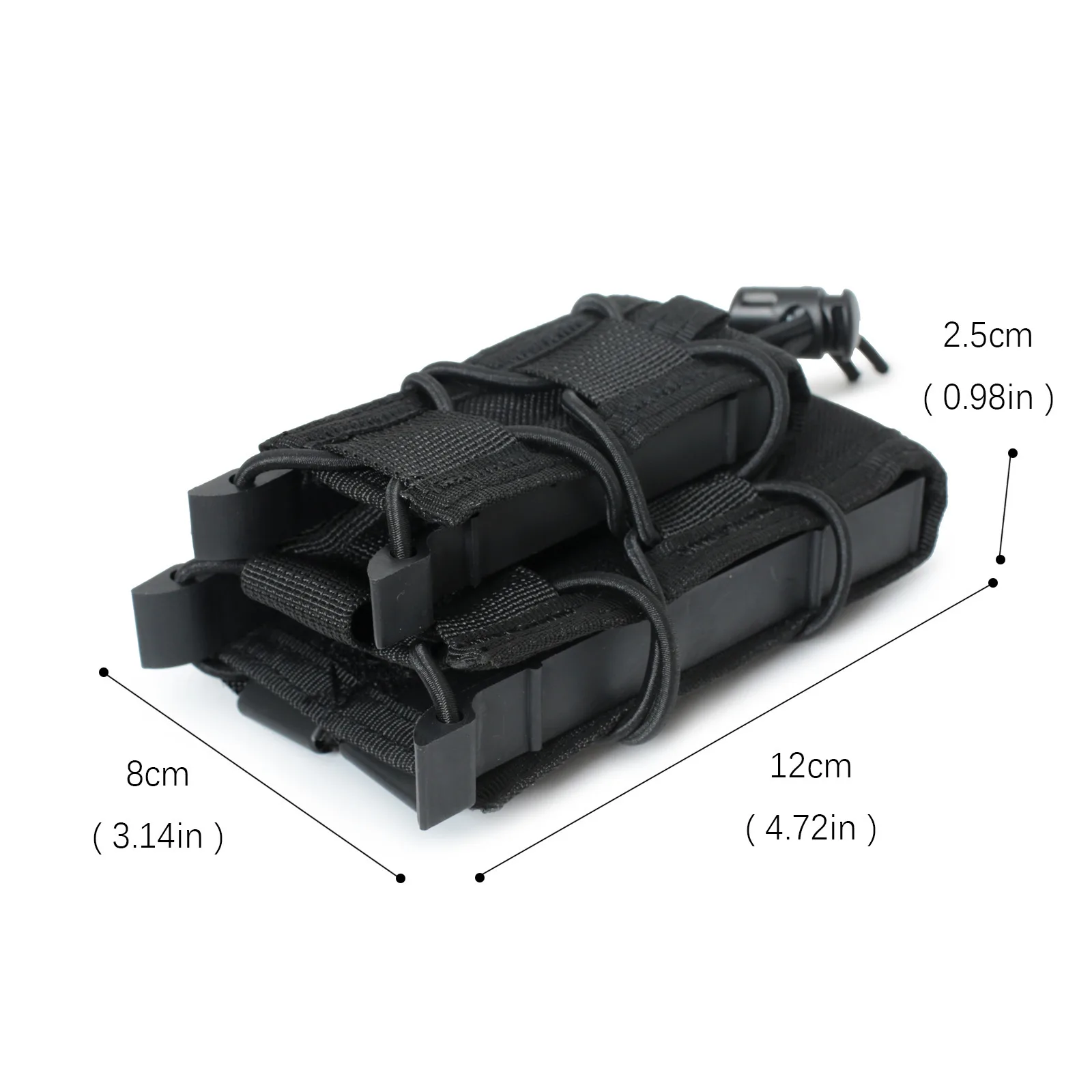 5.56 9mm Molle Magazine Pouch  - مراجعة Magazine Holder Rack وسعره