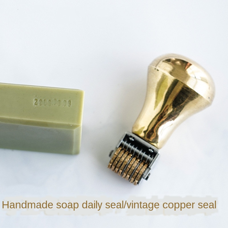 Retro Roller Date Stamp Copper - مراجعة Rubber Date Stamp وسعره