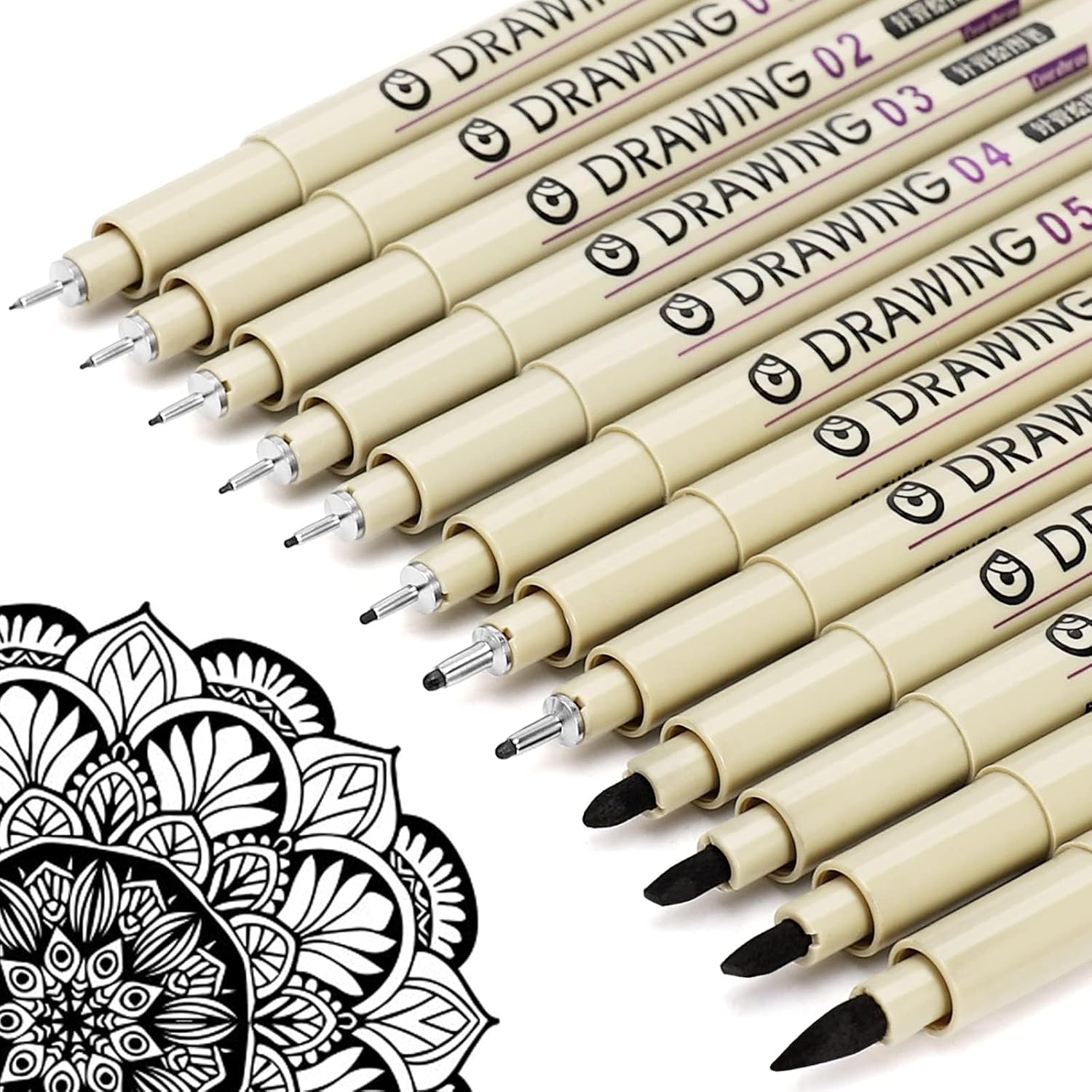 Muchcute Micro Fineliner Drawi - مراجعة Archive Box Set وسعره