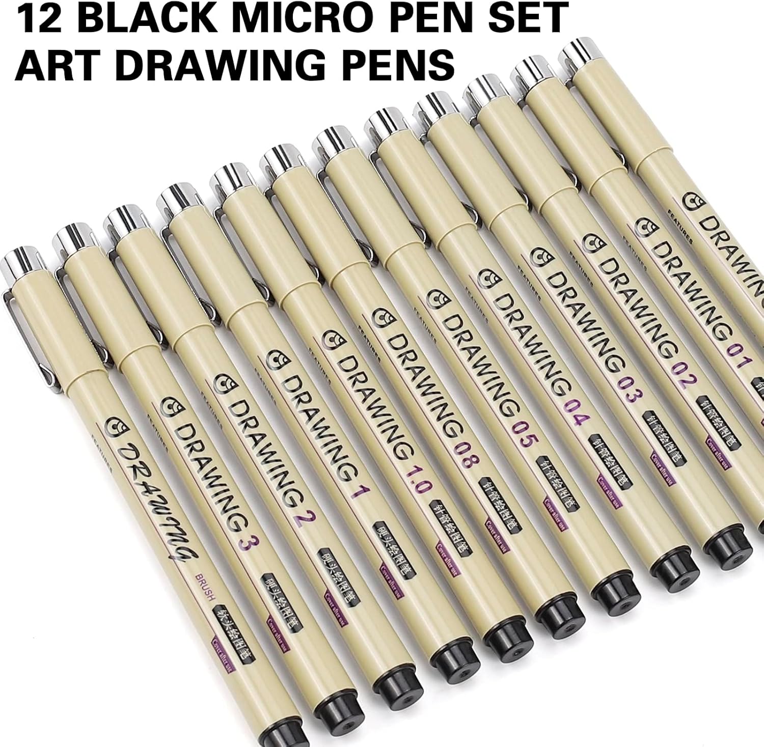 Muchcute Micro Fineliner Drawi - مراجعة Archive Box Set وسعره