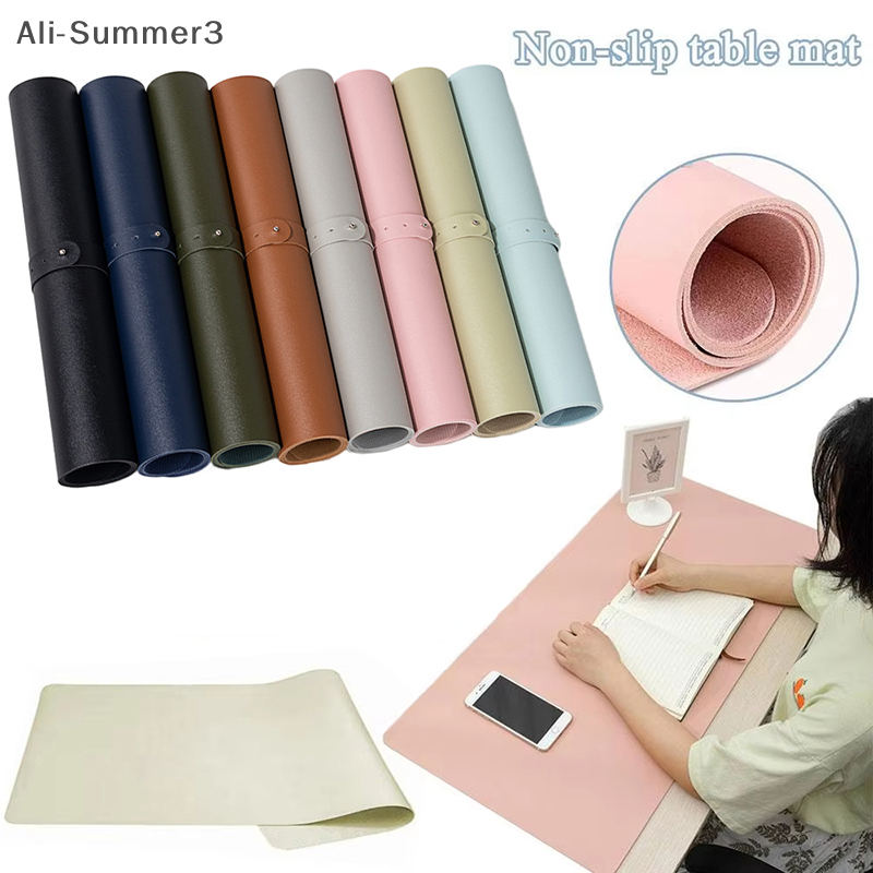 Foldable Nail Art Table Mat PU - مراجعة Leather Desk Pad وسعره