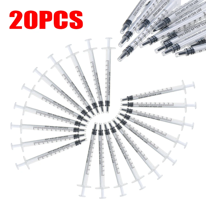 20PCS Lab Dedicated 1ml Plasti - مراجعة Gel Refill Pack وسعره