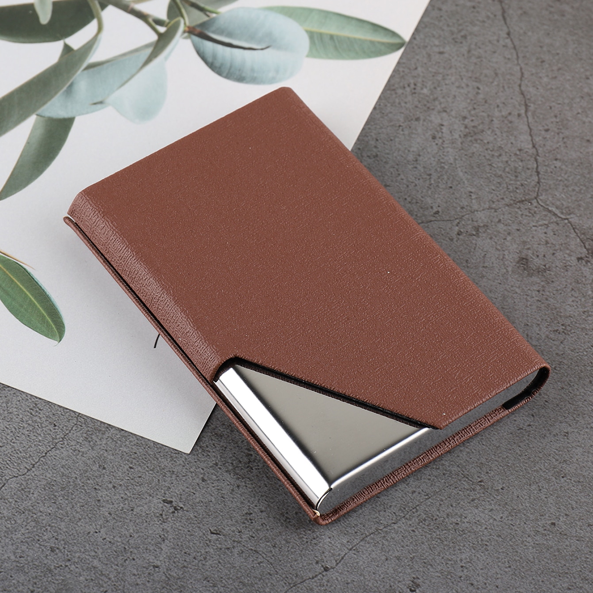 Business Card Holder Luxury Wa - مراجعة Index Card Holder وسعره