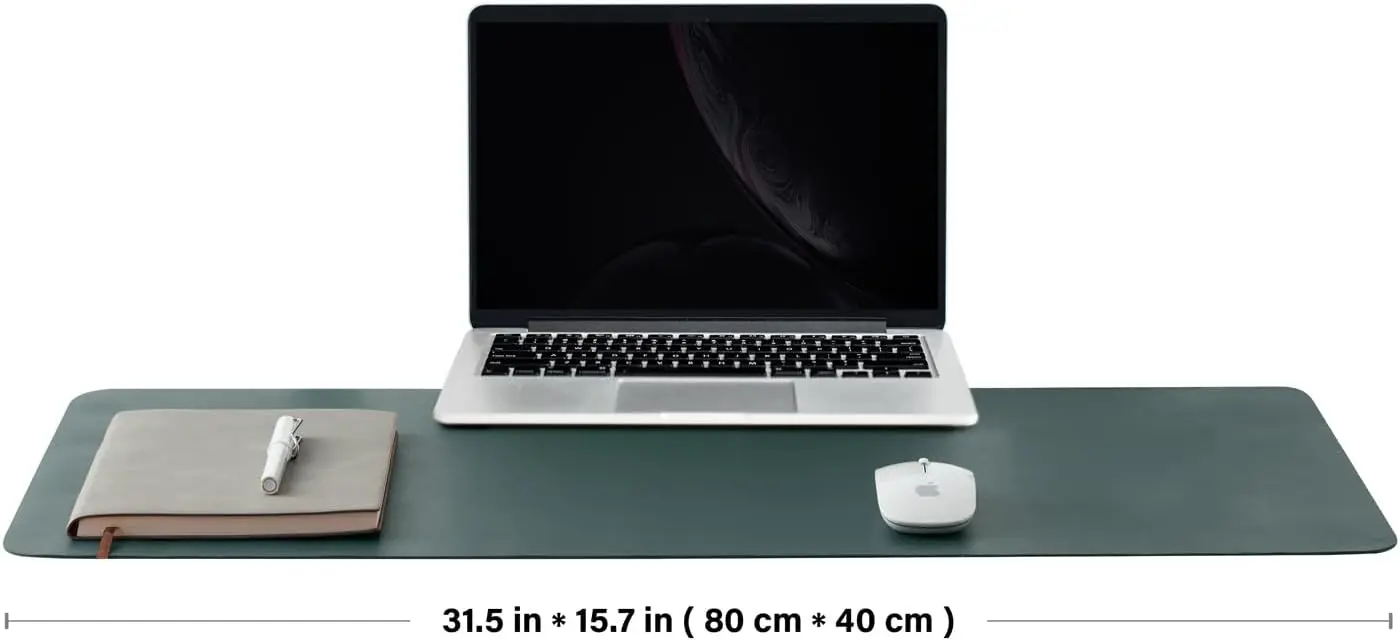 Cork Desk Mat Dual-Sided Desk  - مراجعة Leather Desk Pad وسعره