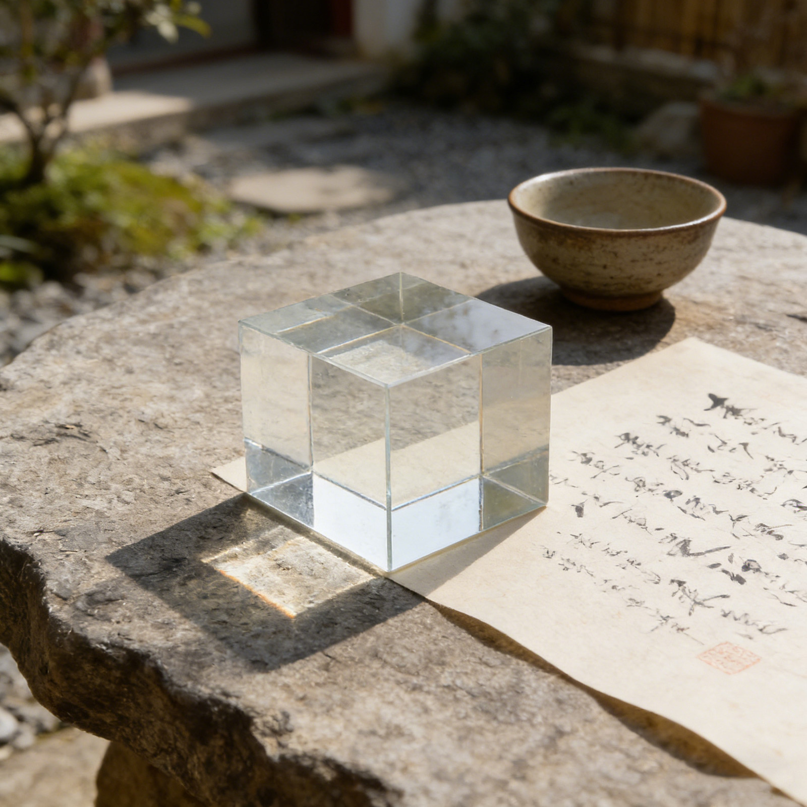 Square Crystal Paperweight Cle - مراجعة Book Weight Glass وسعره