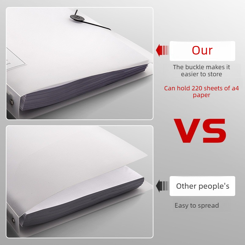 4-Hole A4 Paper Punch Binder L - مراجعة Binder A4 Lever وسعره