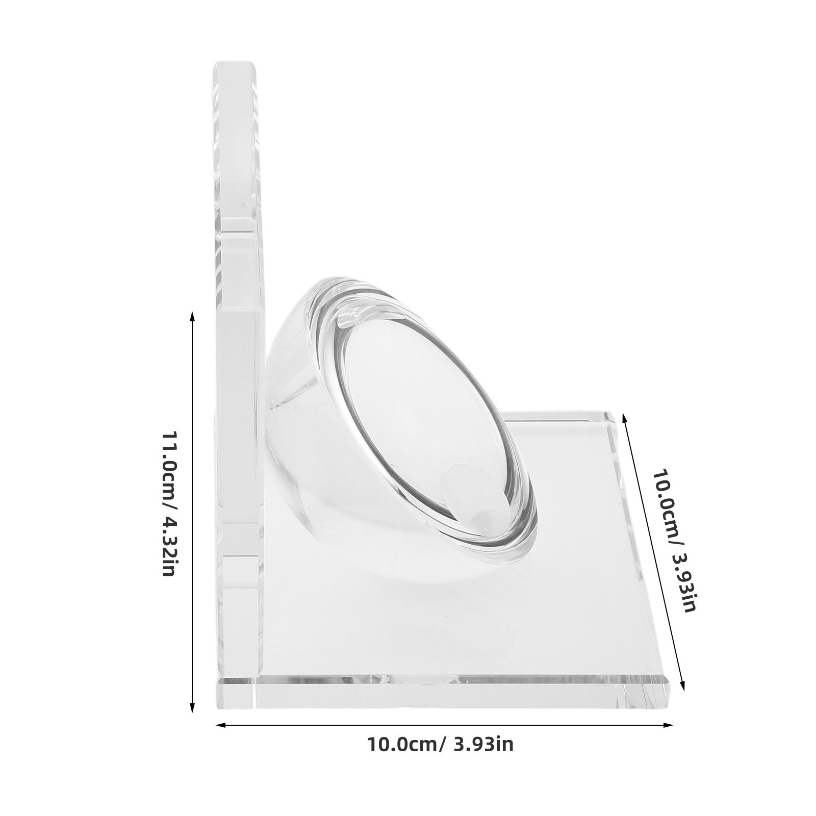Weighted Crystal Bookend Pair  - مراجعة Book Weight Glass وسعره