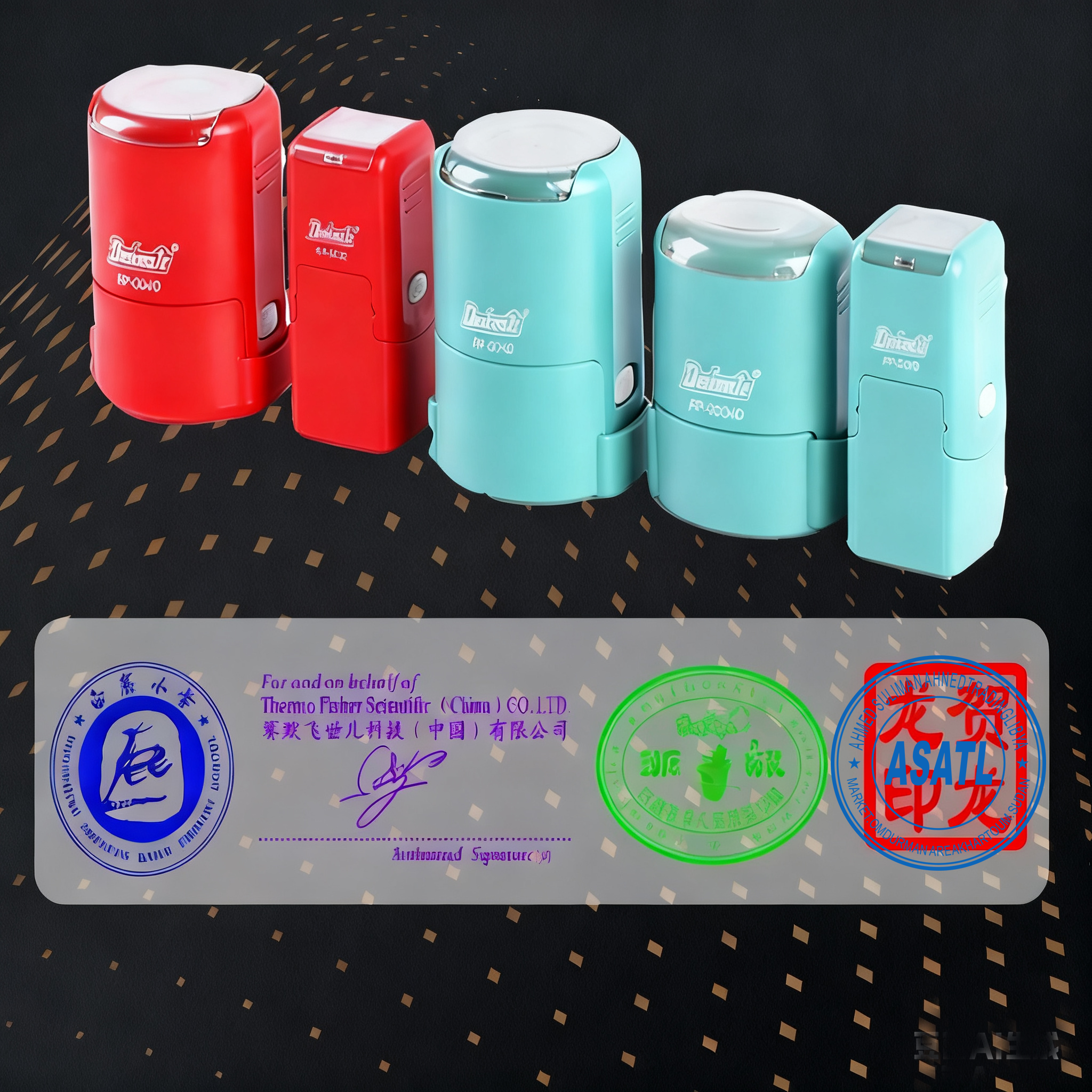 Custom Engraved Seals, Adjusta - مراجعة Rubber Date Stamp وسعره