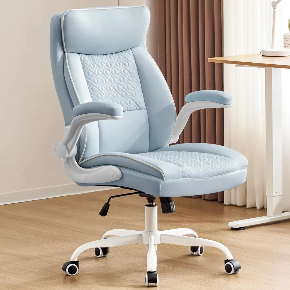 Computer Desk Chair with Lumba - مراجعة Leather Desk Pad وسعره