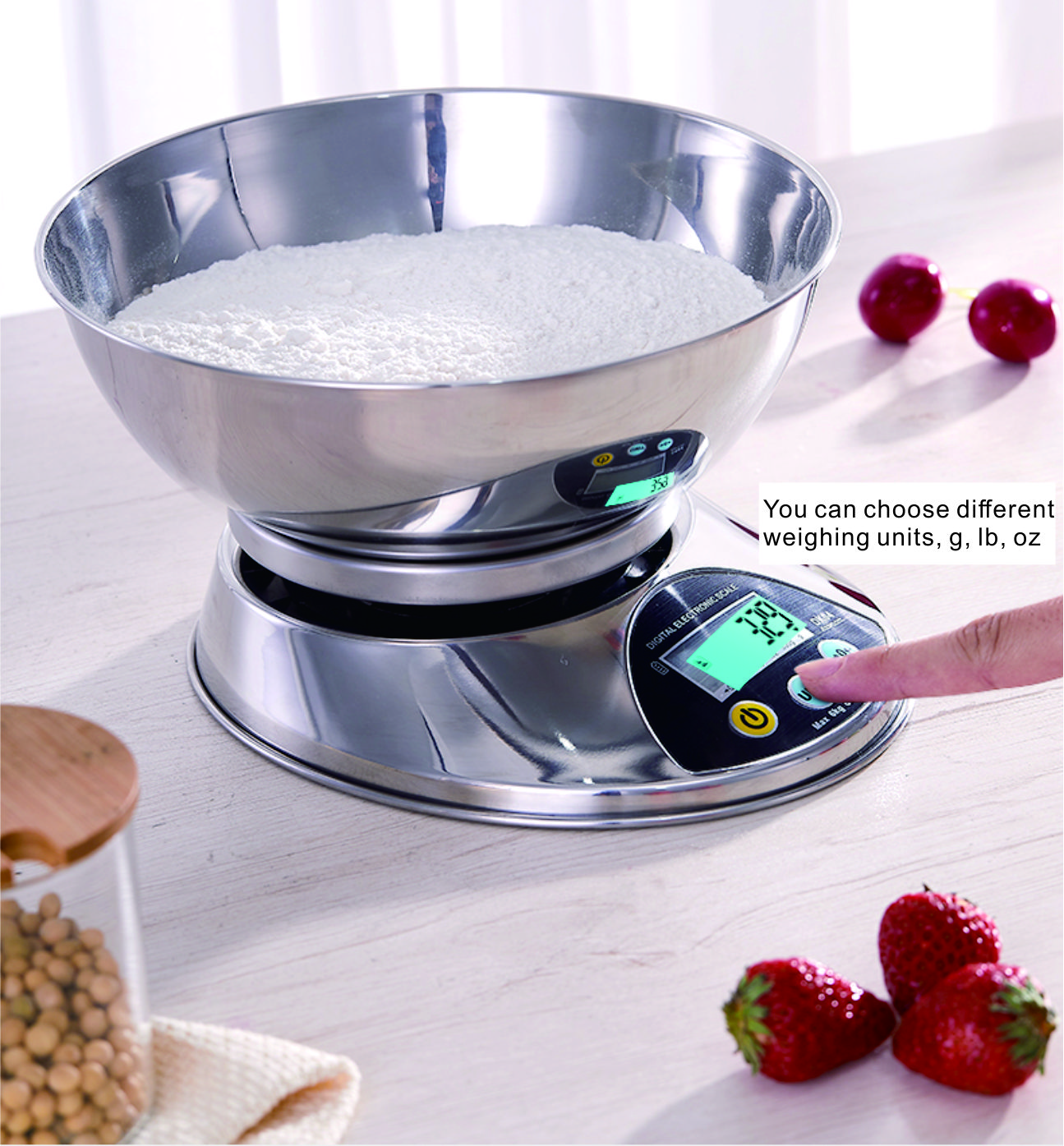 DK04 Digital  Complete  stainl - مراجعة Tape Dispenser Weighted وسعره
