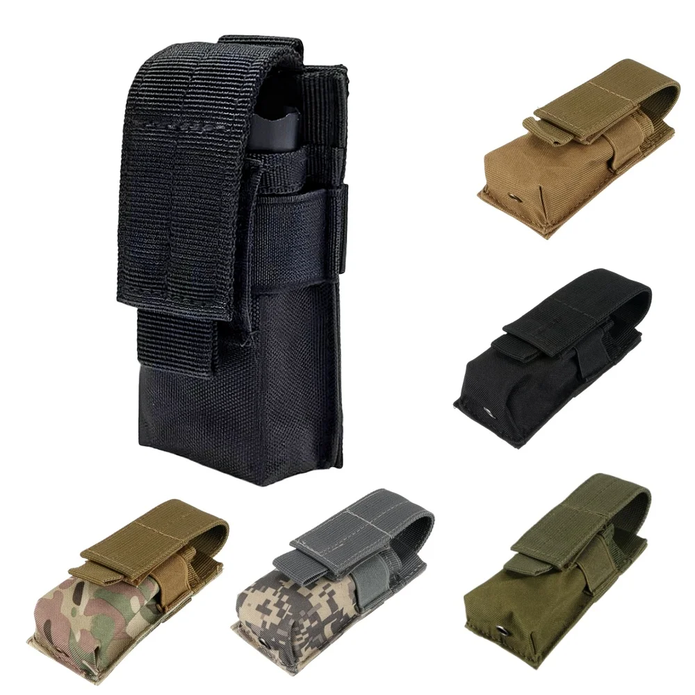 Molle Tactical M5 Flashlight P - مراجعة Magazine Holder Rack وسعره