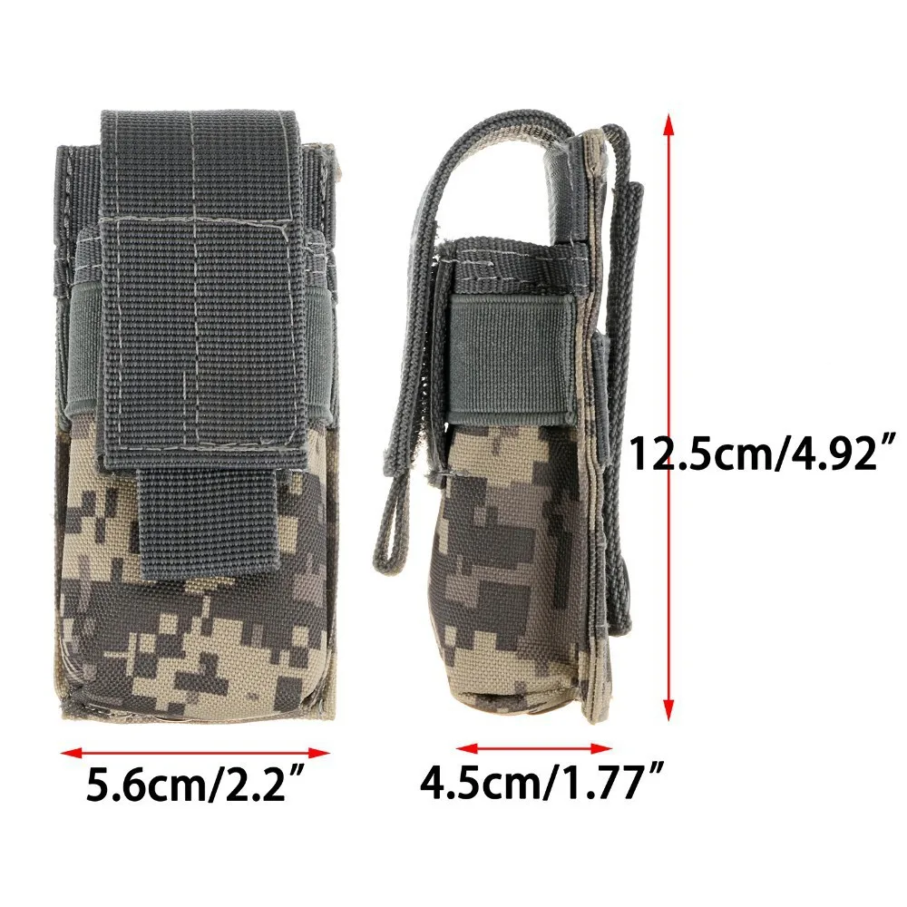 Molle Tactical M5 Flashlight P - مراجعة Magazine Holder Rack وسعره
