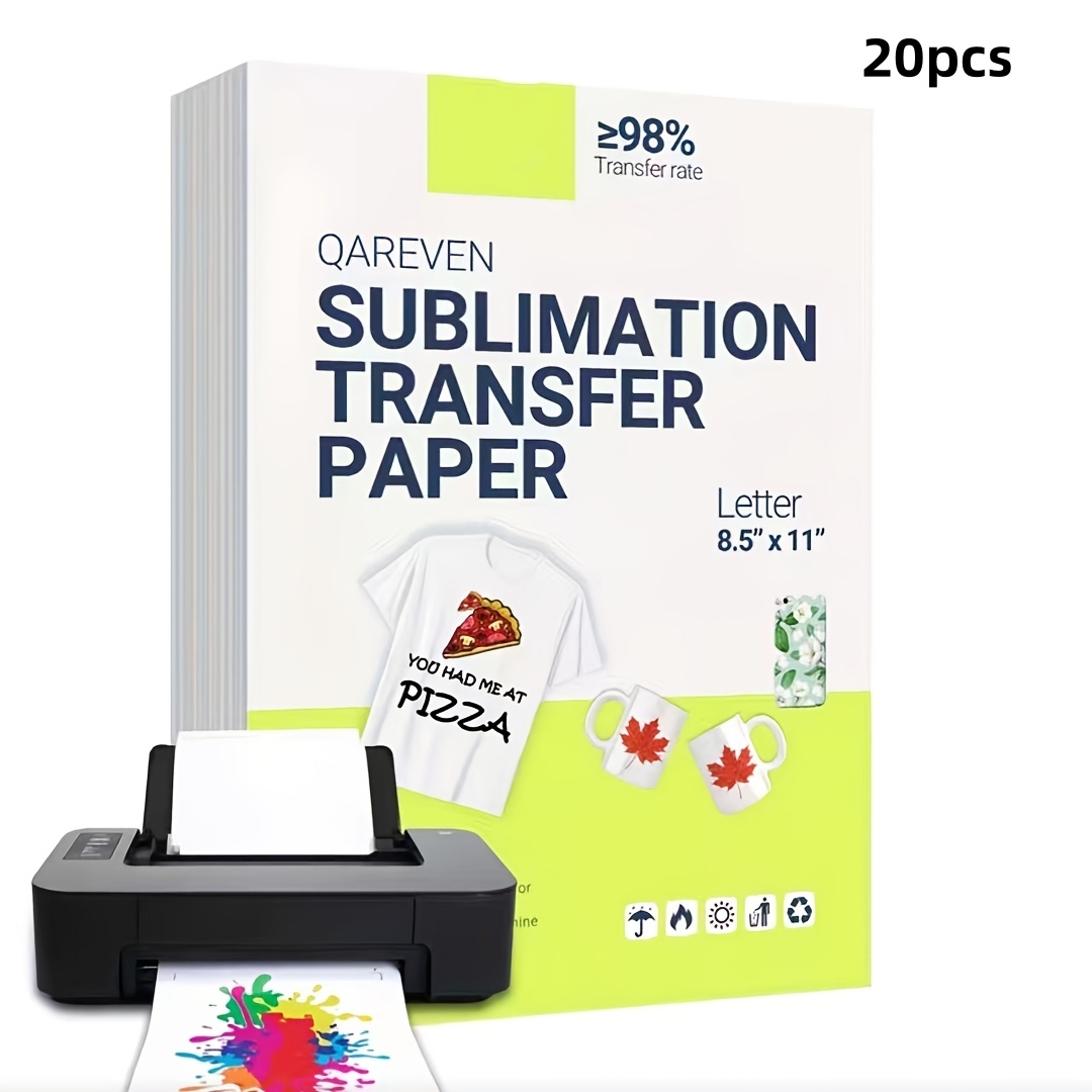 5/10/20/100 Sublimation Transf - مراجعة Ink Blotter Paper وسعره