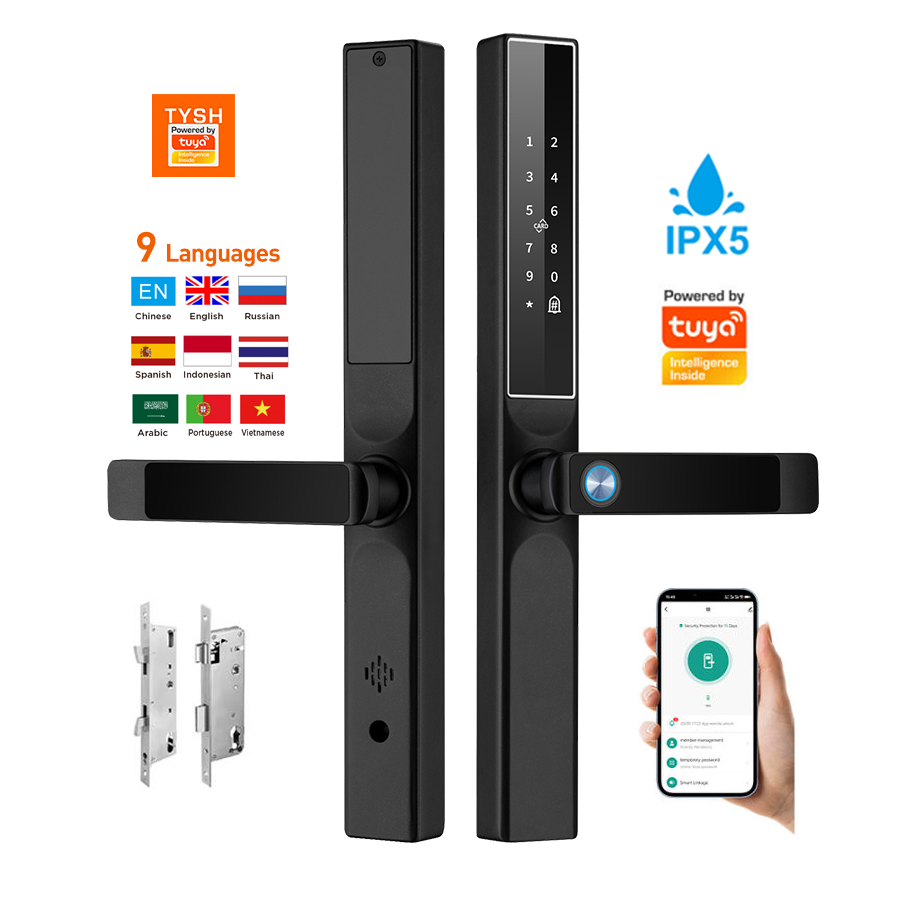 Tuya App Fingerprint Door Lock - مراجعة Letter Opener Brass وسعره