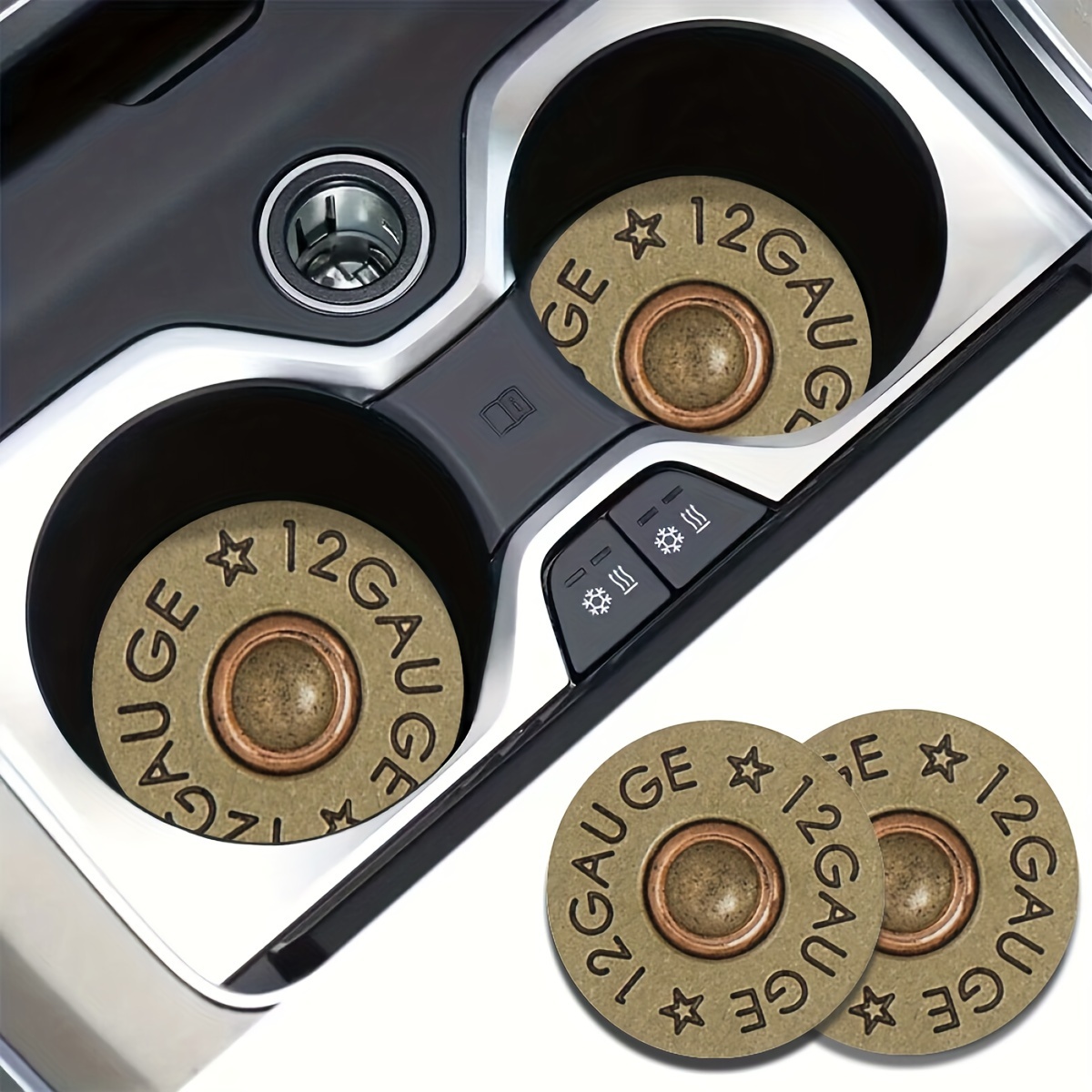 2-Pack Bullet-Shaped Design Ca - مراجعة Leather Desk Pad وسعره