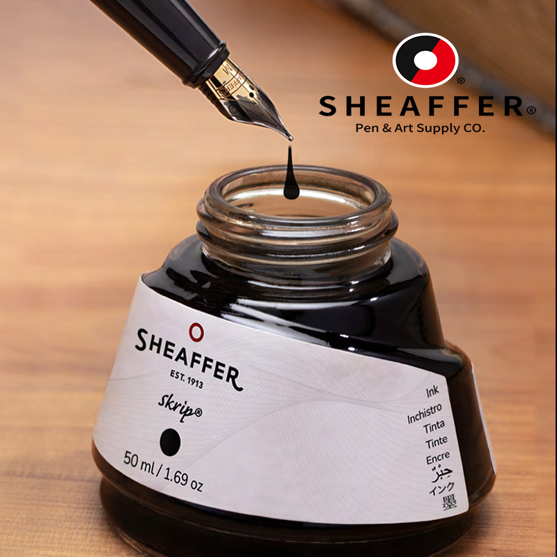 American SHEAFFER Color Dye In - مراجعة Fountain Pen Bottled Ink وسعره