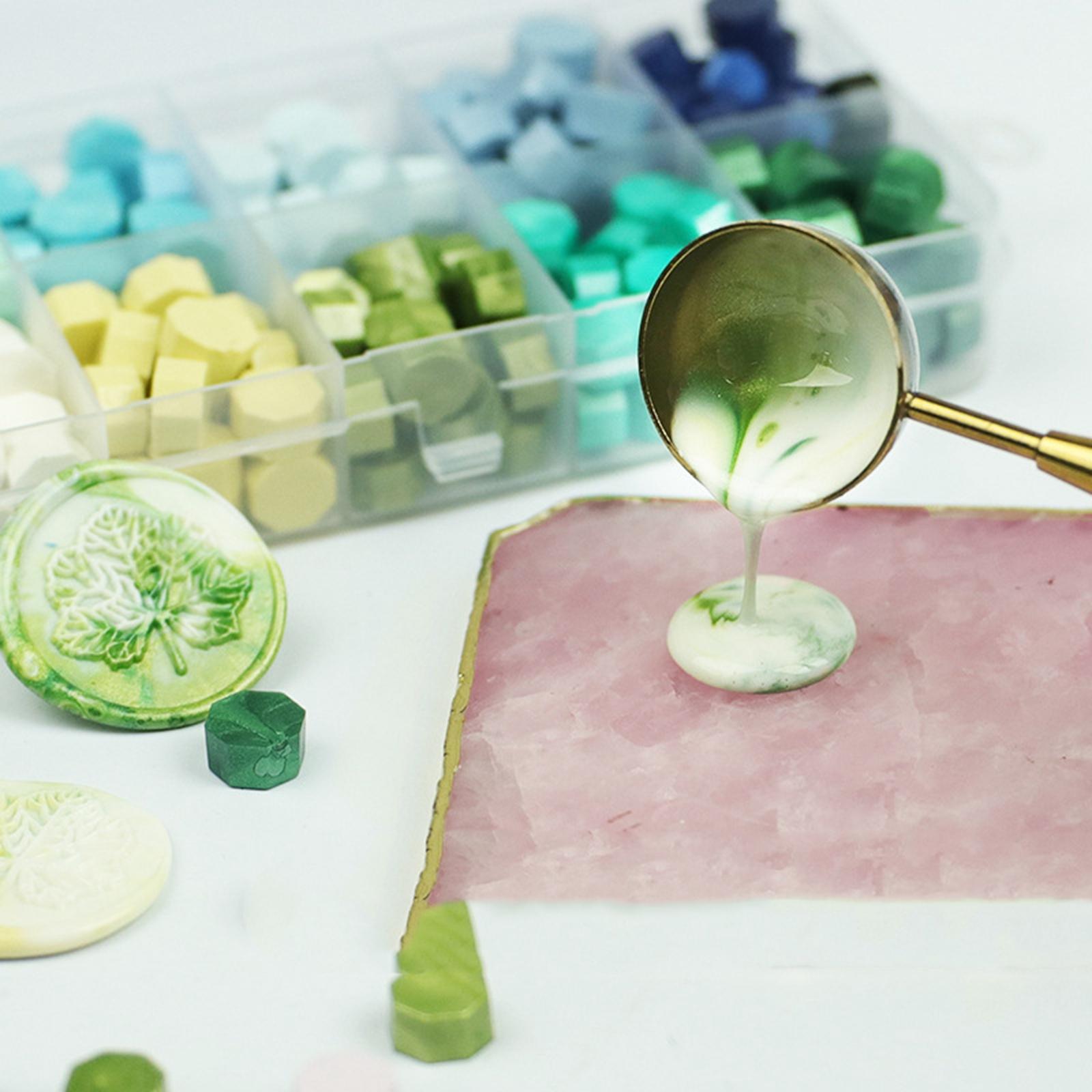 Letter Sealing Beads Macaron M - مراجعة Wax Seal Stamp Set وسعره