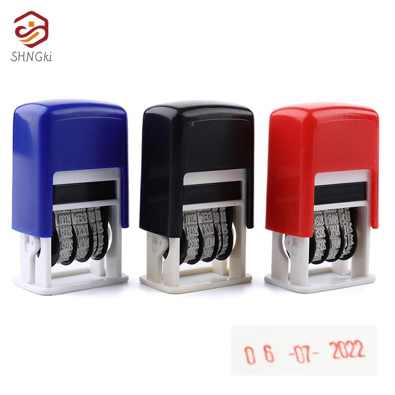 1Pcs Cute Date Stamp In Englis - مراجعة Rubber Date Stamp وسعره