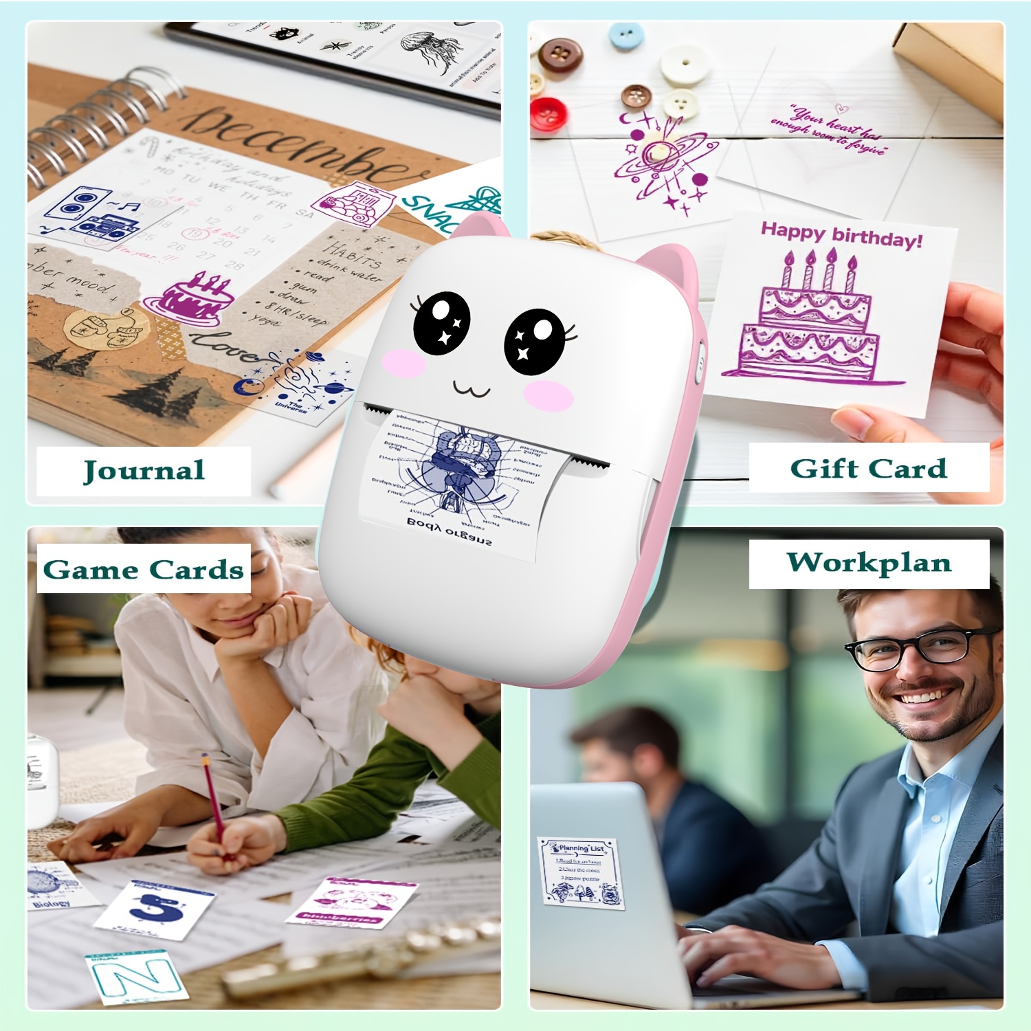 M02 Transparent Colorful Therm - مراجعة Ink Blotter Paper وسعره