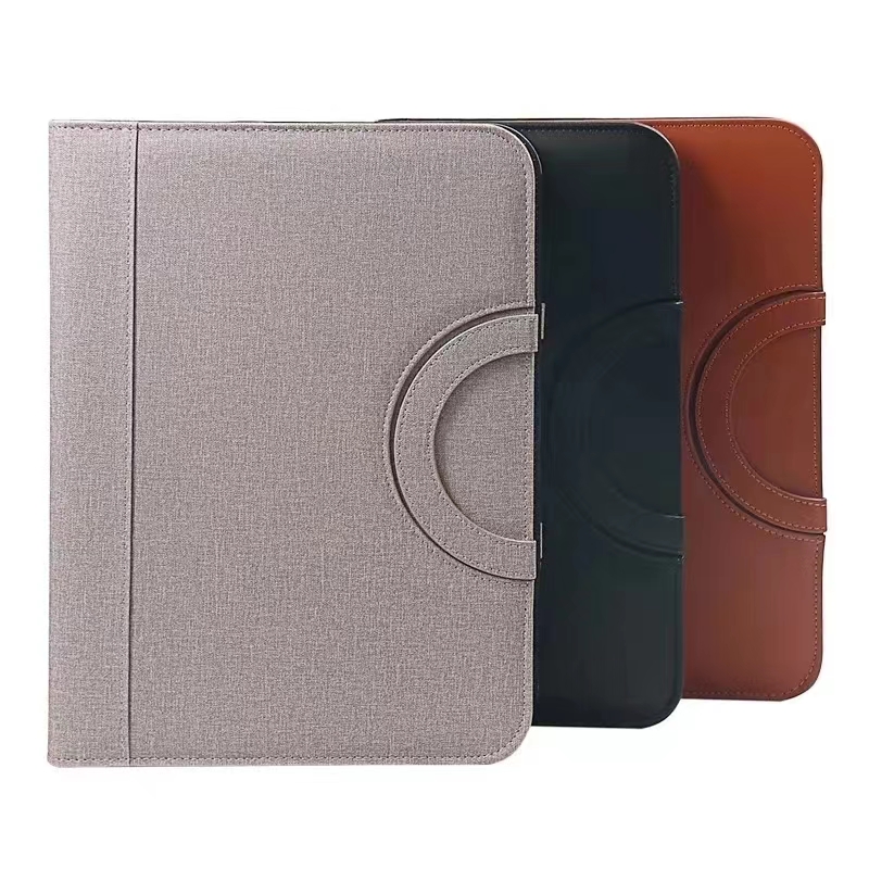 PU leather A4 zipper calculato - مراجعة Binder A4 Lever وسعره