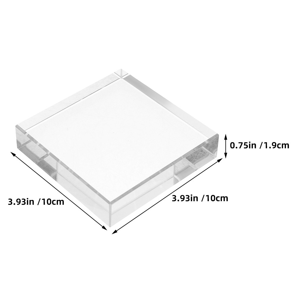 Clear Glass Crystal Square Pap - مراجعة Paper Weight Crystal وسعره