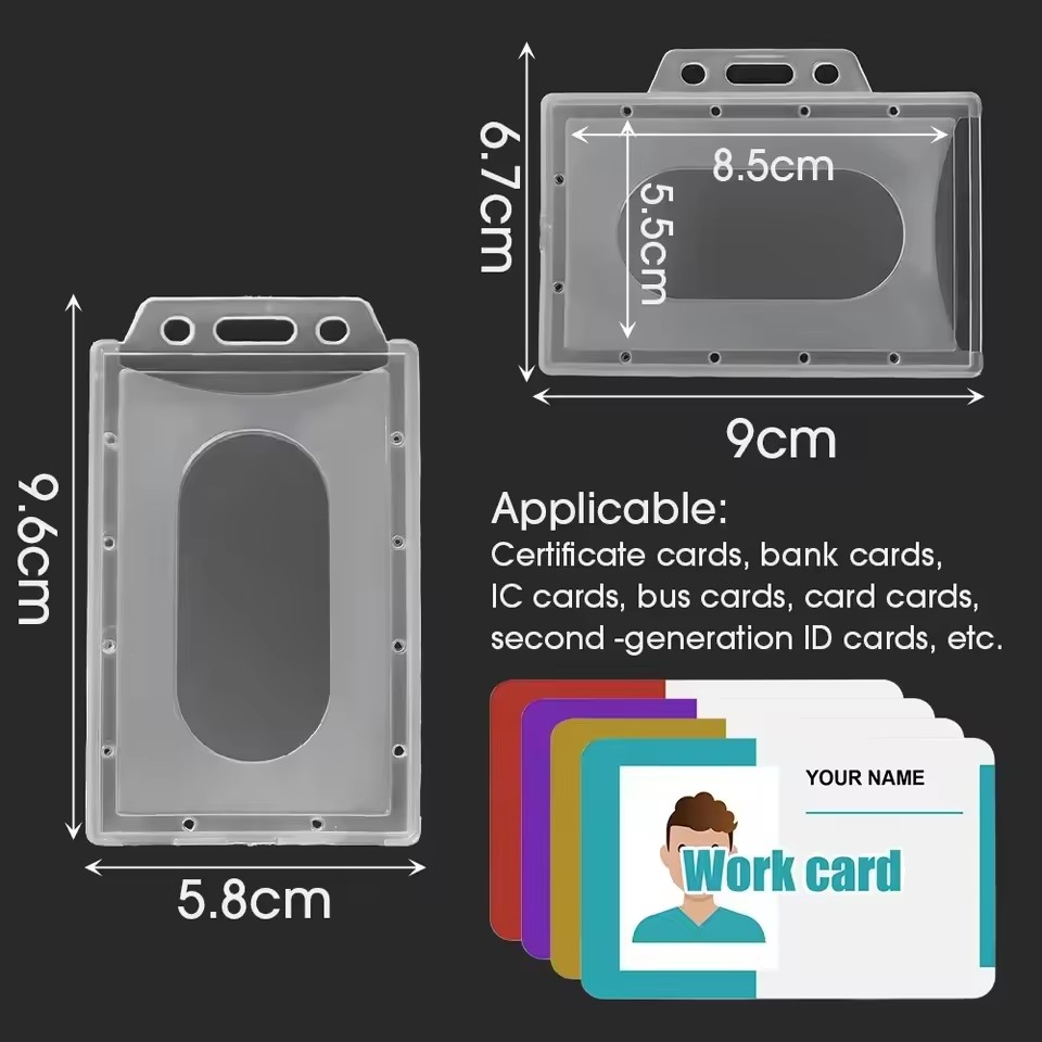 20/5/1PCS Waterproof Clear Pla - مراجعة Index Card Holder وسعره