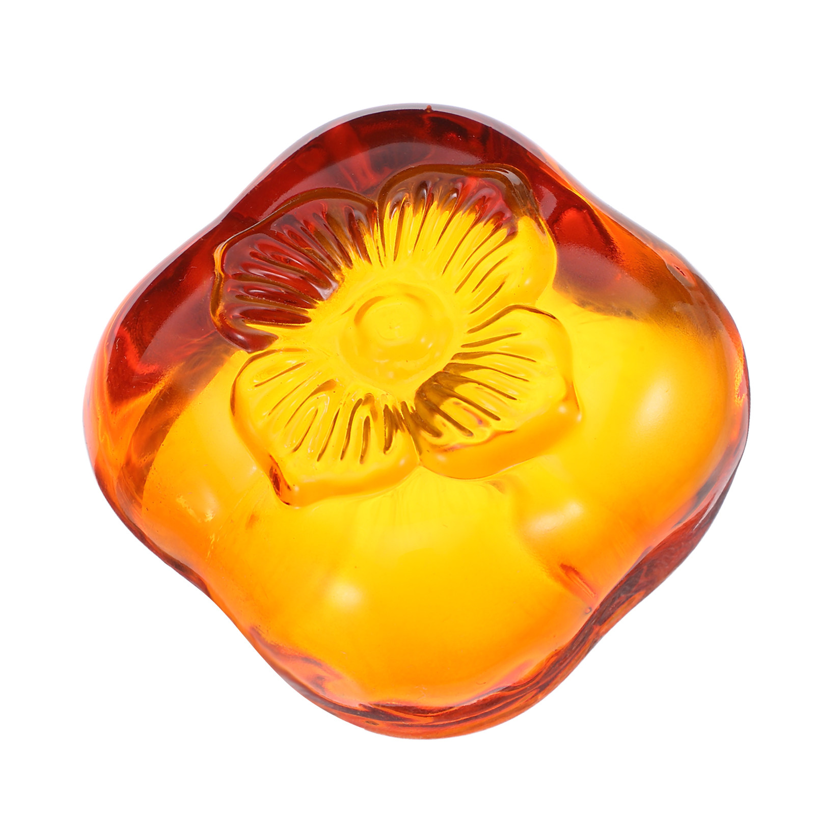 Heavy Glass Persimmon Paperwei - مراجعة Paper Weight Crystal وسعره