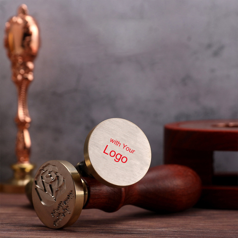 Custom Seal Wax stamp head wit - مراجعة Wax Seal Stamp Set وسعره