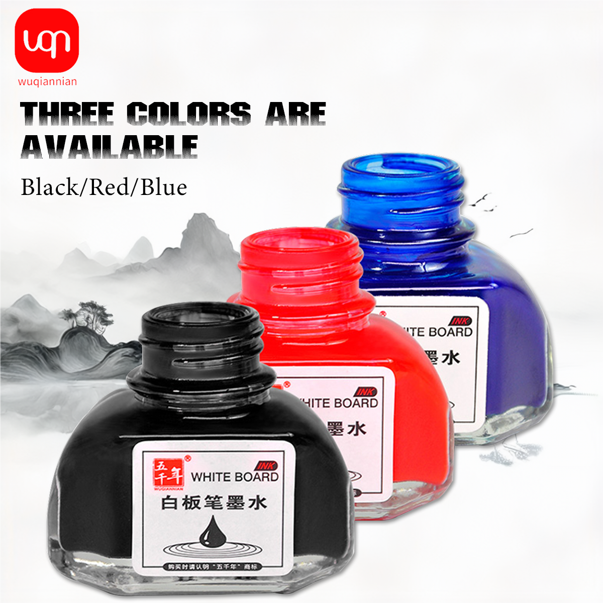 20ml Red Blue Black Bottled Gl - مراجعة Fountain Pen Bottled Ink وسعره