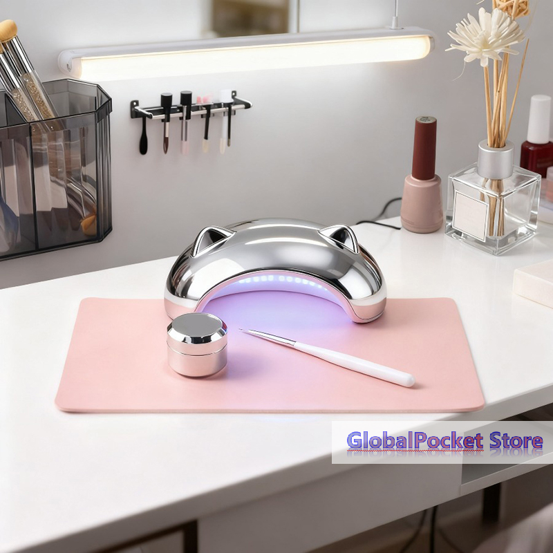 [TG823]Foldable Nail Art Table - مراجعة Leather Desk Pad وسعره