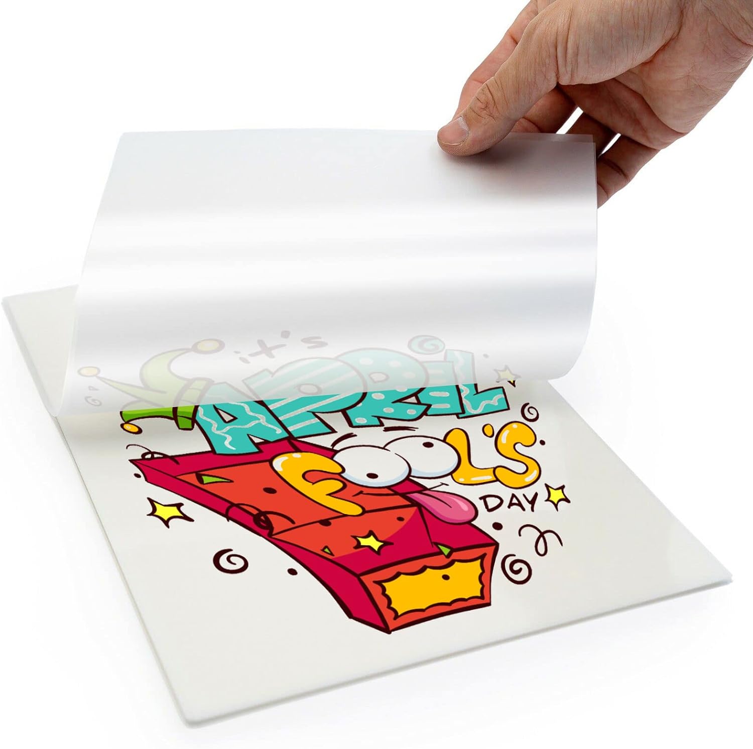 50/100 Pcs DTF Film A3/A4 Doub - مراجعة Ink Blotter Paper وسعره