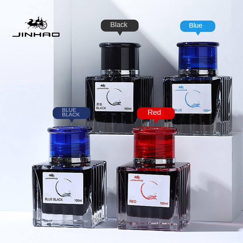 JINHAO 100/50/30ml Fountain Pe - مراجعة Fountain Pen Bottled Ink وسعره